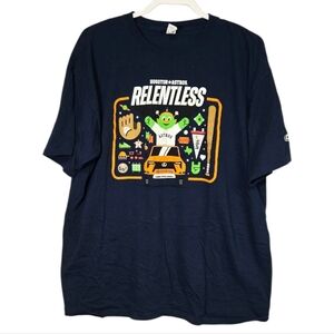 Lexus Houston Astros Navy “Relentless” Alien Graphic Tee XL Men’s Baseball Shirt